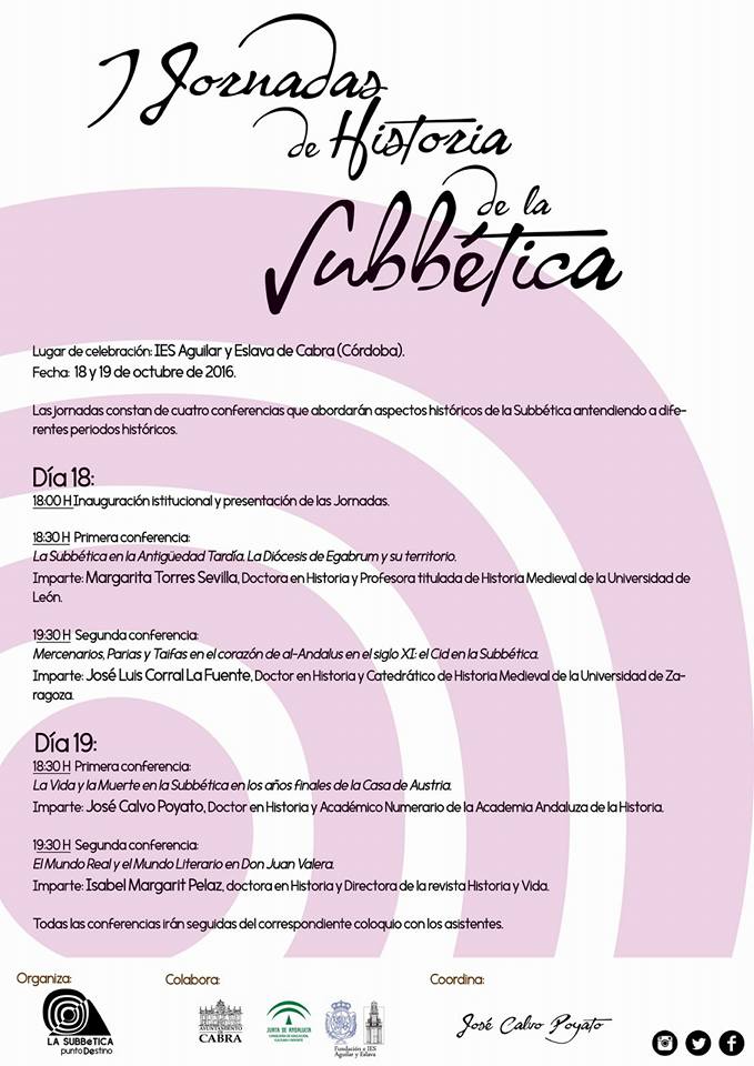 Fotos de las I Jornadas de Historia de la Subbética